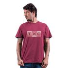 Camiseta Masculina Classic Estampada Bordo TXC Original top