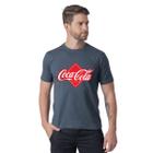 Camiseta Masculina Coca Colla Algodão Acabamento Premium Estampa Personalizada