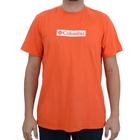 Camiseta Masculina Columbia MC Branded Laranja - 3210