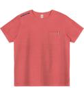 Camiseta Masculina Com Bolso Rovitex Rosa