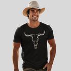 Camiseta Masculina Country Rodeio Pião Touro