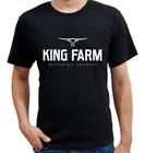 Camiseta Masculina Country Texas Farm Unissex Algodão
