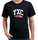 Camiseta masculina country texas moda rodeio pena usa top