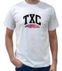 Camiseta masculina country texas moda rodeio pena usa top