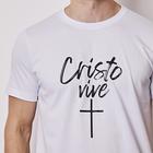 Camiseta Masculina Cristo Vive