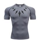 Camiseta Masculina De Compressão De Secagem Rápida Fitness Academia Anime Corrida Treino Verão Top - others