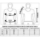 Camiseta Masculina Decote Em V Com Plaquinha Lisa Básica