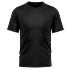 Camiseta Masculina Dry Fit Basica - Preta