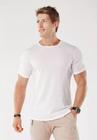 Camiseta Masculina Dry Fit Branca Vutie Proteção UV