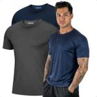 Camiseta Masculina Dry Fit Gola Redonda Manga Curta 02 Unidades