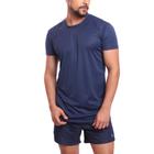 Camiseta Masculina Dry Manga Curta Proteção UV Slim Fit Básica Academia Treino Fitness