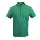 Camiseta Masculina Dudalina Gola Polo Verde Médio