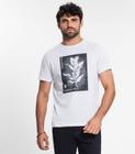 Camiseta Masculina Em Meia Malha Diametro Branco