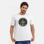 Camiseta Masculina estampa ARMADURA DE DEUS -100% Algodão 30.1