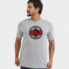 Camiseta Masculina estampa KING OF KINGS JESUS LORD OF LORDS-100% Algodão 30.1