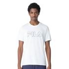 Camiseta Masculina Fila 1143989 Letter Outline