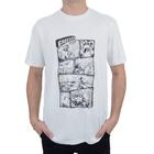 Camiseta Masculina Freesurf MC Heróis Branca - 11040