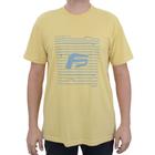 Camiseta Masculina Freesurf MC Shark Amarela - 110405450 - Free Surf