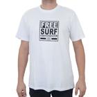 Camiseta Masculina Freesurf Reedition Branca - 1104 - Free Surf