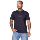 Camiseta Masculina Gangster com Estampa nas Costas Marinho