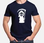 Camiseta Happy Halloween Dia das Bruxas Terror Adulto Infantil Masculina  Feminina Baby look Estampa Total Personalize Sua Frase De Terror HLE08