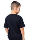 Camiseta Masculina Infantil Lisa Básica Preta