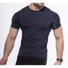 Camiseta masculina manga curta proteção solar Uv+50 básico