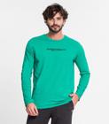 Camiseta Masculina Manga Longa Diametro Verde