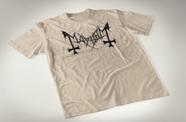 camiseta masculina - Mayhem black metal - Mayhem With Mercy