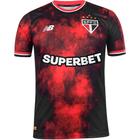 Camiseta masculina new balance são paulo torcedor third 2024