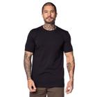 Camiseta Masculina Nico Boco Básica Lisa Preta