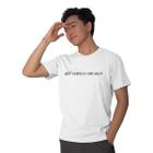 Camiseta Masculina Odeio Camiseta Com Frase Sarcasmo Cômico