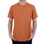 Camiseta Masculina Ogochi MC Essencial Slim Marrom - 0064900