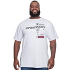 Camiseta Masculina Onbongo Plus Size Branca O223