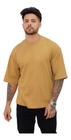 Camiseta Masculina Oversized Larga Street Ombros Caído