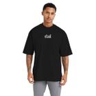 Camiseta Masculina Oversized para Treinos, Feita de Algodão, Estilo Streetwear Rlxd