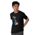 Camiseta Masculina Ovinil Vinyl Ufo Preta