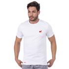 Camiseta Masculina para Caminhada. Corrida e Academia - Dri-Fit - Série Luxo - Mr. Snitram - Branca