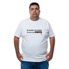 Camiseta Masculina Plus Size Algodao Se Quiser Me Beijar Me Avisa Sou Lerdo Com Abridor De Garrafas