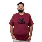 Camiseta Masculina Plus Size Deadpool e Wolverine Pose Clássica