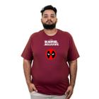 Camiseta Masculina Plus Size Filme Deadpool and Wolverine básica