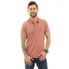 Camiseta Masculina Polo Plus Size John Pull Manga Curta Moda