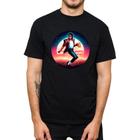 Camiseta Masculina Premium 100% Algodao Estampa Michael Jackson Thriller Excelente Acabamento