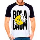 Camiseta Masculina Raglan Branca Boladaum Humor Frases