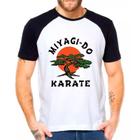 Camiseta Masculina Raglan Branca Cobra Kai 03