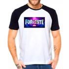 Camiseta Masculina Raglan Branca Fortnite 21