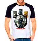 Camiseta Masculina Raglan Branca Uncharted 02