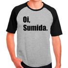 Camiseta Masculina Raglan Cinza Frases e Humor 21