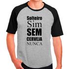 Camiseta Masculina Raglan Cinza Frases e Humor 23