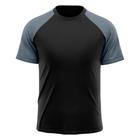 Camiseta Masculina Raglan Dry Fit Proteção Solar UV Básica